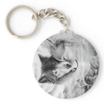 wolf pic 3-2 keychains
