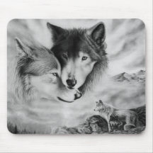 wolf pic 3 mousepad