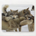 Wolf Pile mousepads by Tberling Wolf Pile mousepads