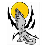 wolf post cards