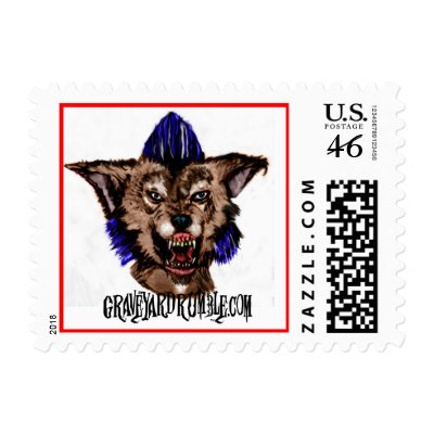 Wolf Postage by GraveyardRumble