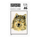 Wolf Postage Stamp