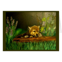 Wolf pup cards by LauraPsi7 Wolf pup cards