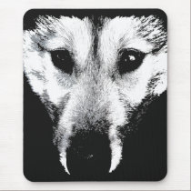 Wolf Pup Mousepad Gifts Malamute Husky Dogs mousepads