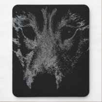 Wolf Pup Mousepad Gifts Malamute Wolf Dogs mousepads