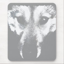 Wolf Pup Mousepad Gifts Sled Dog Husky Dogs mousepads