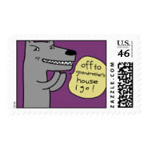 Wolf (purple) stamps