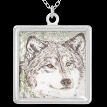 Wolf Self Reliance necklaces