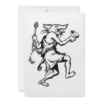 Wolf Shaman Invitation