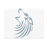 Wolf Shirts | Cool Custom Wolf Shirts Logo postcards