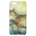 Wolf Silk Painting Luminous Art iPhone 5C Covers