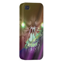 Wolf Skull iPhone 4/4S Cover