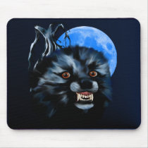Wolf Snarl Mousepad