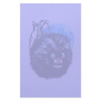 Wolf Snarl Stationary Personalized Stationery
