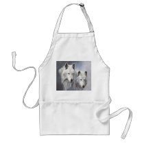 Wolf Snow Buddies Apron
