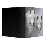 Wolf Snow Buddies Binder