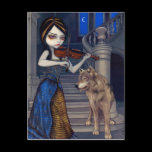 "Wolf Song" Postcard