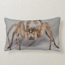 Wolf Spider Throw Pillow