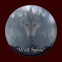 WOLF SPIRIT ~ Magnet by RavenSpiritPrints WOLF SPIRIT ~ Magnet