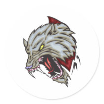 Wolf stickers