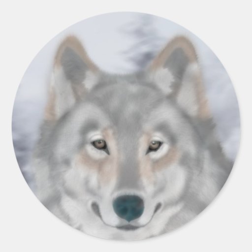 Wolf Sticker