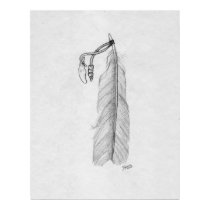 Wolf Tooth Feather posters