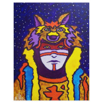 Wolf Walking by Piliero letterhead