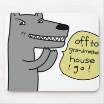 Wolf (white) mousepads