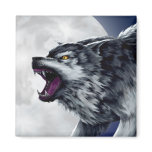 Wolfe's Wolf Magnets
