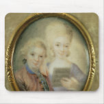 Wolfgang Amadeus Mozart  and his sister mousepads
