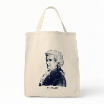 Wolfgang Amadeus Mozart, blue Bag