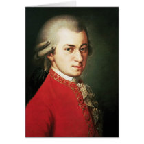 Wolfgang Amadeus Mozart Card
