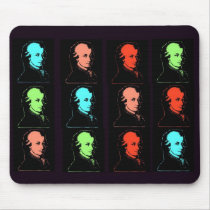 Wolfgang Amadeus Mozart Collage Mousepads