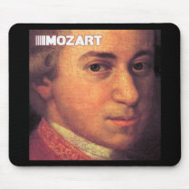 Wolfgang Amadeus Mozart Stuff Mouse Pads