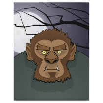 Wolfman Card flyers by ChesterVonFluffy Wolfman Card flyers