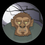 Wolfman Card Sticker