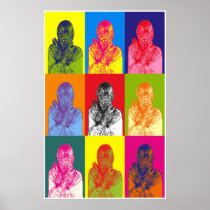 Wolfman Pop Art Print