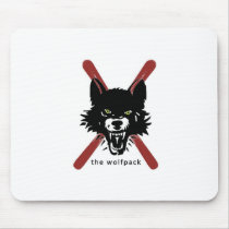 Wolfpack Mouse Pad mousepads by margaretmarythomas Wolfpack Mouse Pad mousepads