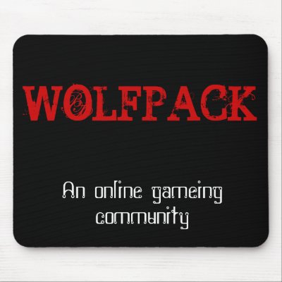 Wolfpack Mousepad by Paulv82