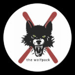 Wolfpack ski /  helmet stickers