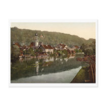 Wolfratshausen, Upper Bavaria, Germany Vintage Post Card