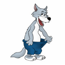 Wolf's pants photo sculptures