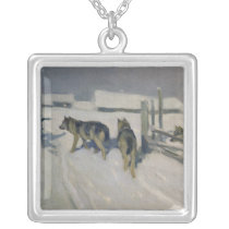 Wolfs, Winter Night, c.1910 Necklaces