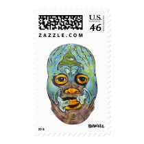 Wollaeger Collabomask Postage Stamps