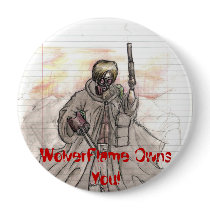 WolverFlame Owns You! Button by Whalersonthemoon WolverFlame Owns You! Button
