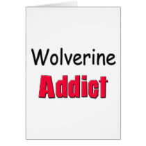 Wolverine Addict cards by AnimalShirts Wolverine Addict cards