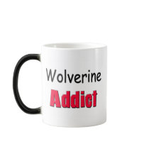 Wolverine Addict mugs by AnimalShirts Wolverine Addict mugs