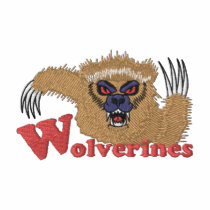 Wolverines Logo embroidered shirts by ZazzleEmbroidery Wolverines Logo embroidered shirts