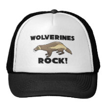 Wolverines Rock Mesh Hats