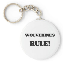 Wolverines Rule Keychains